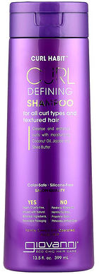 Care+ Giovanni, Curl Habitâ„¢, Curl Defining Shampoo, For All Curl Types and Textured Hair , 13.5 fl oz (399 ml)