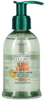 Care+ Garnier, Fructis, Sleek & Shine, Anti-Frizz Serum, 5.1 fl oz (150 ml)