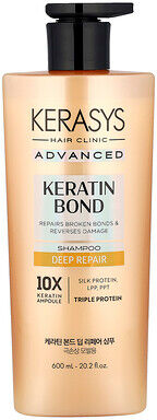 Care+ Kerasys, Advanced, Keratin Bond Shampoo, Deep Repair , 20.2 fl oz (600 ml)