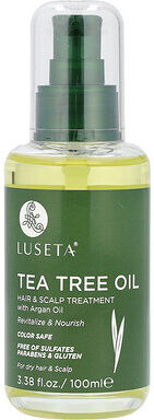 Care+ Luseta Beauty, Tea Tree Oil, Hair & Scalp Treatment With Argan Oil, 3.38 fl oz (100 ml)