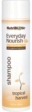 Care+ NutriBiotic, Everyday Nourish Shampoo, For Dry, Damaged Hair, Tropical Harvest, 10 fl oz (296 ml)
