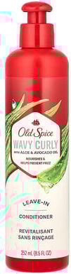 Care+ Old Spice, Wavy Curly Leave-In Conditioner with Aloe & Avocado Oil, 8.5 fl oz (252 ml)