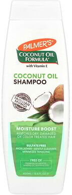 Care+ Palmer's, Coconut Oil Formula® with Vitamin E, Moisture Boost Shampoo, Dry, Damaged or Color Treated Hair, 13.5 fl oz (400 ml)
