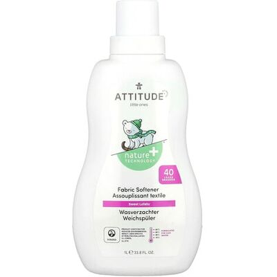 Attitude Little Ones Fabric Softener - Baby, Sweet Lullaby - 40 Loads Attitude Little Ones Fabric Softener - Baby, Sweet Lullaby - 40 Loads