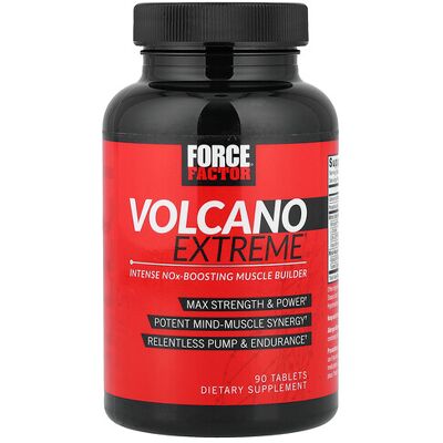 Force Factor, Volcano Extreme®, Intense NOx-Boosting Muscle Builder, 90 Tablets Force Factor, Volcano Extreme®, Intense NOx-Boosting Muscle Builder, 90 Tablets
