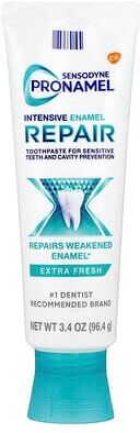 Care+ Sensodyne, ProNamel, Intensive Enamel Repair Toothpaste, Extra Fresh, 3.4 oz (96.4 g)
