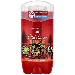 Old Spice, Bearglove, Deodorant Stick, Aluminum Free, Crisp Orchard , 3 oz (85 g) Old Spice, Bearglove, Deodorant Stick, Aluminum Free, Crisp Orchard , 3 oz (85 g)