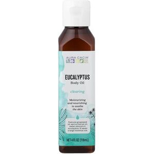 Aura Cacia, Body Oil, Clearing, Eucalyptus, 4 fl oz (118 ml) Aura Cacia, Body Oil, Clearing, Eucalyptus, 4 fl oz (118 ml)