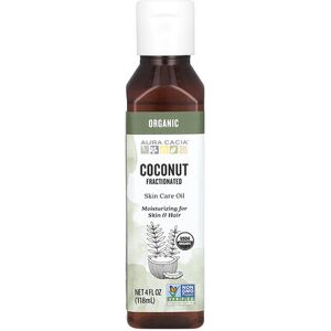 Aura Cacia, Organic Skin Care Oil, Coconut, Fractionated, 4 fl oz (118 ml) Aura Cacia, Organic Skin Care Oil, Coconut, Fractionated, 4 fl oz (118 ml)