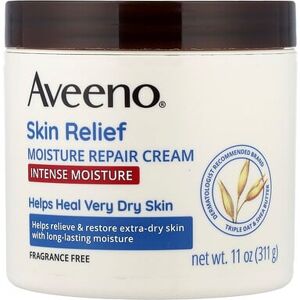 Aveeno Skin Relief Moisture Repair Cream, Fragrance Free, 11 oz (311 g) Aveeno Skin Relief Moisture Repair Cream, Fragrance Free, 11 oz (311 g)