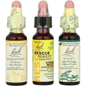 Bach, Original Flower Remedies, Travel Kit, Ready to Go, 3 Droppers, 0.35 fl oz (10 ml) Each Bach, Original Flower Remedies, Travel Kit, Ready to Go, 3 Droppers, 0.35 fl oz (10 ml) Each