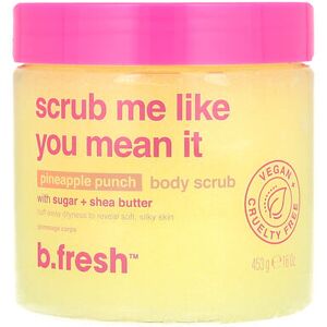 b.fresh, Body Scrub With Sugar & Shea Butter, Pineapple Punch, 16 oz (453 g) b.fresh, Body Scrub With Sugar & Shea Butter, Pineapple Punch, 16 oz (453 g)