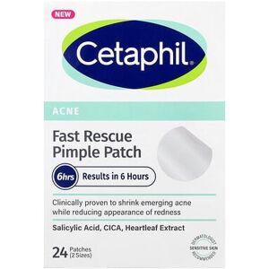 Cetaphil Fast Rescue Pimple Patch, Sensitive Skin, 24 Patches (2 Sizes) Cetaphil Fast Rescue Pimple Patch, Sensitive Skin, 24 Patches (2 Sizes)