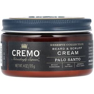 Cremo, Reserve Collection, Beard & Scruff Cream, Palo Santo, 4 oz (113 g) Cremo, Reserve Collection, Beard & Scruff Cream, Palo Santo, 4 oz (113 g)