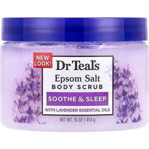 Dr. Teal's, Epsom Salt Body Scrub, Lavender, 16 oz (454 g) Dr. Teal's, Epsom Salt Body Scrub, Lavender, 16 oz (454 g)