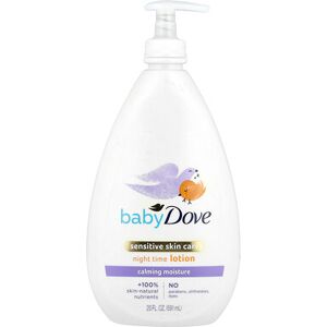 Dove, Baby, Sensitive Skin Care, Night Time Lotion, 20 fl oz (591 ml) Dove, Baby, Sensitive Skin Care, Night Time Lotion, 20 fl oz (591 ml)