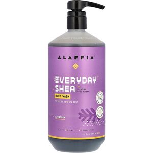Alaffia, Everyday Shea, Body Wash, Normal to Very Dry Skin, Lavender, 32 fl oz (946 ml) Alaffia, Everyday Shea, Body Wash, Normal to Very Dry Skin, Lavender, 32 fl oz (946 ml)