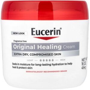 Eucerin Original Healing Cream, Extremely Dry, Compromised Skin, Fragrance Free, 16 oz (454 g) Eucerin Original Healing Cream, Extremely Dry, Compromised Skin, Fragrance Free, 16 oz (454 g)