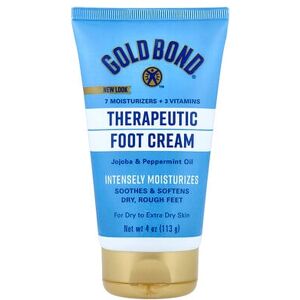 Gold Bond, Therapeutic Foot Cream, Jojoba & Peppermint Oil, For Dry to Extra Dry Skin, 4 oz (113 g) Gold Bond, Therapeutic Foot Cream, Jojoba & Peppermint Oil, For Dry to Extra Dry Skin, 4 oz (113 g)