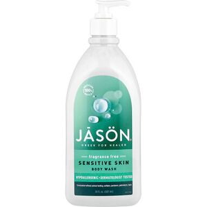 Jason Natural, Body Wash, Sensitive Skin, Fragrance Free, 30 fl oz (887 ml) Jason Natural, Body Wash, Sensitive Skin, Fragrance Free, 30 fl oz (887 ml)
