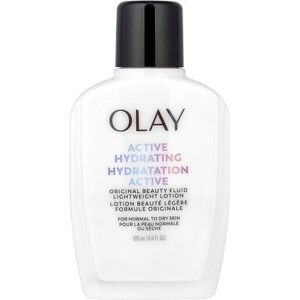 Olay, Active Hydrating, Original Beauty Fluid Lightweight Lotion, For Normal to Dry Skin, 4 fl oz (120 ml) Olay, Active Hydrating, Original Beauty Fluid Lightweight Lotion, For Normal to Dry Skin, 4 fl oz (120 ml)