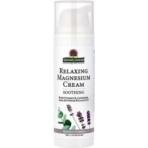 Nature's Answer, Relaxing Magnesium Cream, 1.7 fl oz (50 ml) Nature's Answer, Relaxing Magnesium Cream, 1.7 fl oz (50 ml)