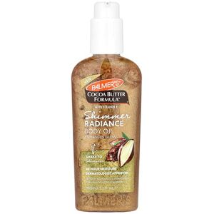 Palmer's, Cocoa Butter Formula® with Vitamin E, Shimmer Radiance Body Oil, 5.1 fl oz (150 ml) Palmer's, Cocoa Butter Formula® with Vitamin E, Shimmer Radiance Body Oil, 5.1 fl oz (150 ml)
