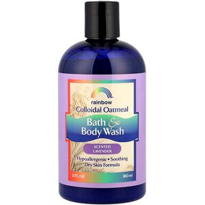 Rainbow Research, Colloidal Oatmeal Bath & Body Wash, Lavender, 12 fl oz (360 ml) Rainbow Research, Colloidal Oatmeal Bath & Body Wash, Lavender, 12 fl oz (360 ml)