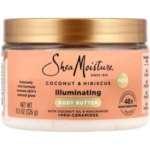SheaMoisture, Illuminating Body Butter, Coconut & Hibiscus, 11.5 oz (326 g) SheaMoisture, Illuminating Body Butter, Coconut & Hibiscus, 11.5 oz (326 g)