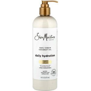 SheaMoisture, Daily Hydration Body Lotion, 100% Virgin Coconut Oil, 16 fl oz (473 ml) SheaMoisture, Daily Hydration Body Lotion, 100% Virgin Coconut Oil, 16 fl oz (473 ml)