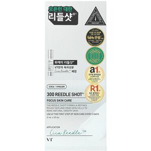 VT Cosmetics, 300 Reedle Shot®, 10 Count, 2 ml Each VT Cosmetics, 300 Reedle Shot®, 10 Count, 2 ml Each