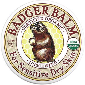 Badger Balm, For Sensitive Dry Skin, Unscented, 2 oz (56 g) Badger Balm, For Sensitive Dry Skin, Unscented, 2 oz (56 g)