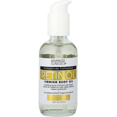 Advanced Clinicals, Retinol Firming Body Oil, 3.8 fl oz (112 ml) Advanced Clinicals, Retinol Firming Body Oil, 3.8 fl oz (112 ml)