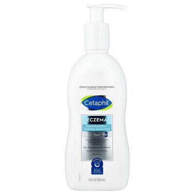 Cetaphil Eczema, Restoraderm® Soothing Moisturizer, For Sensitive Skin, Fragrance Free, 10 fl oz (296 ml) Cetaphil Eczema, Restoraderm® Soothing Moisturizer, For Sensitive Skin, Fragrance Free, 10 fl oz (296 ml)
