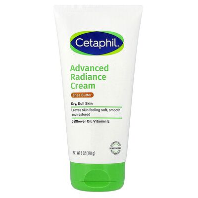Cetaphil Advanced Radiance Cream, Dry, Dull Skin, 6 oz (170 g) Cetaphil Advanced Radiance Cream, Dry, Dull Skin, 6 oz (170 g)