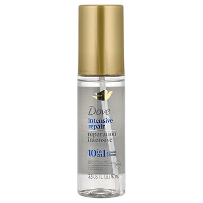 Dove, Intensive Repair, 10 in 1 Serum, 3.3 fl oz (97 ml) Dove, Intensive Repair, 10 in 1 Serum, 3.3 fl oz (97 ml)