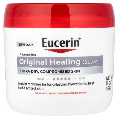 Eucerin Original Healing Cream, Extremely Dry, Compromised Skin, Fragrance Free, 16 oz (454 g) Eucerin Original Healing Cream, Extremely Dry, Compromised Skin, Fragrance Free, 16 oz (454 g)