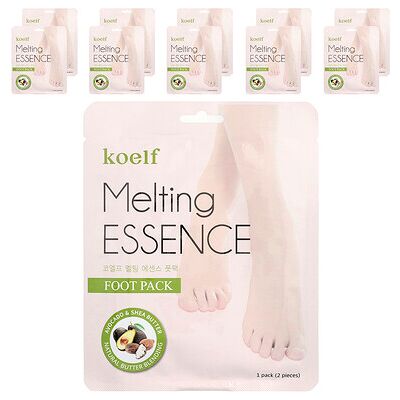Koelf, Melting Essence Foot Pack, 10 Pairs Koelf, Melting Essence Foot Pack, 10 Pairs