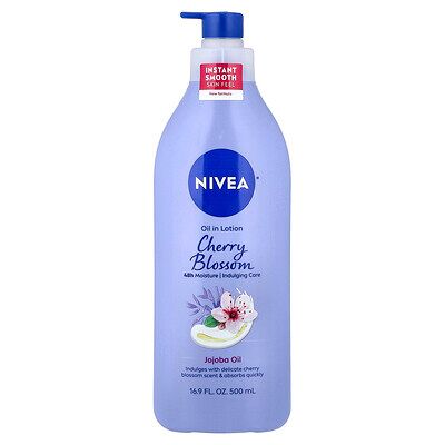 Nivea, Oil in Lotion, Cherry Blossom & Jojoba Oil, 16.9 fl oz (500 ml) Nivea, Oil in Lotion, Cherry Blossom & Jojoba Oil, 16.9 fl oz (500 ml)