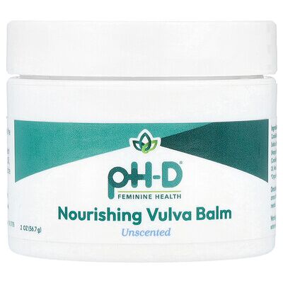 pH-D Feminine Health, Nourishing Vulva Balm, Unscented, 2 oz (56.7 g) pH-D Feminine Health, Nourishing Vulva Balm, Unscented, 2 oz (56.7 g)