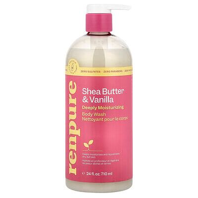 Renpure, Shea Butter & Vanilla, Deeply Moisturizing Body Wash, 24 fl oz (710 ml) Renpure, Shea Butter & Vanilla, Deeply Moisturizing Body Wash, 24 fl oz (710 ml)