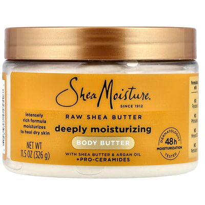 SheaMoisture, Deeply Moisturizing Body Butter, Raw Shea Butter, 11.5 oz (326 g) SheaMoisture, Deeply Moisturizing Body Butter, Raw Shea Butter, 11.5 oz (326 g)