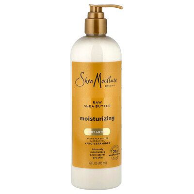 SheaMoisture, Moisturizing Body Lotion, Raw Shea Butter, 16 fl oz (473 ml) SheaMoisture, Moisturizing Body Lotion, Raw Shea Butter, 16 fl oz (473 ml)