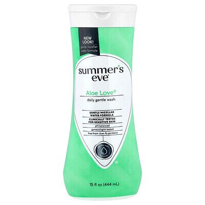 Summer's Eve, Daily Gentle Wash, Aloe Love®, 15 fl oz (444 ml) Summer's Eve, Daily Gentle Wash, Aloe Love®, 15 fl oz (444 ml)