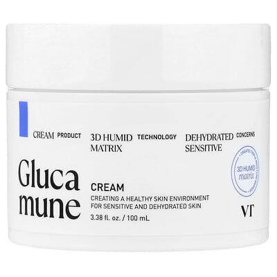 VT Cosmetics, Glucamune Cream, 3.38 fl oz (100 ml) VT Cosmetics, Glucamune Cream, 3.38 fl oz (100 ml)
