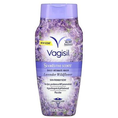 Vagisil Scentsitive Scents®, Daily Intimate Wash, Lavender Wildflower, 12 fl oz (354 ml) Vagisil Scentsitive Scents®, Daily Intimate Wash, Lavender Wildflower, 12 fl oz (354 ml)
