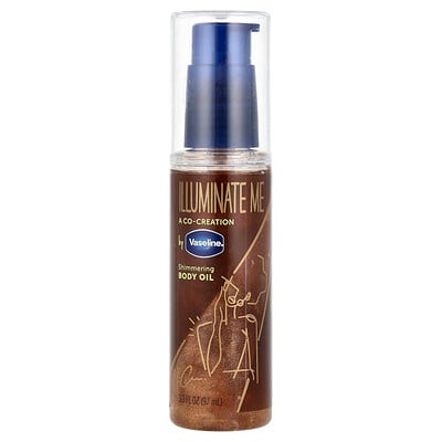 Vaseline, Illuminate Me, Shimmering Body Oil, 3.3 fl oz (97 ml) Vaseline, Illuminate Me, Shimmering Body Oil, 3.3 fl oz (97 ml)