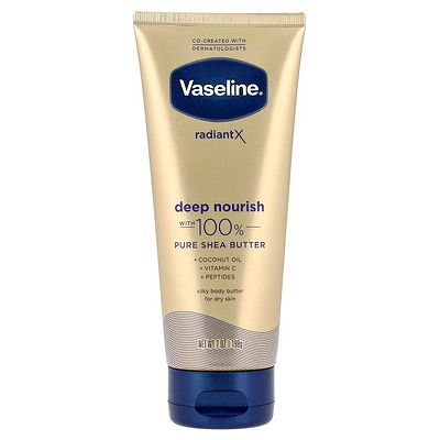 Vaseline, Radiant X, Deep Nourish Silky Body Butter, For Dry Skin, 7 oz (198 g) Vaseline, Radiant X, Deep Nourish Silky Body Butter, For Dry Skin, 7 oz (198 g)