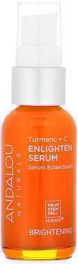 Andalou Naturals, Enlighten Serum, Turmeric + C, Brightening, 1.1 fl oz (32 ml)