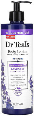 Care+ Dr. Teal's, Body Lotion, Soothe & Sleep, Lavender, 18 fl oz (532 ml)